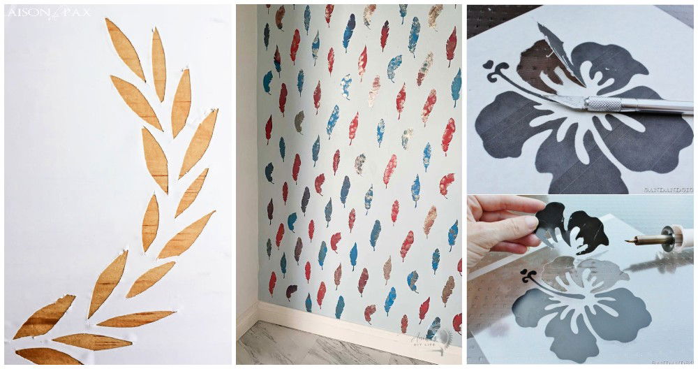 20 Unique Ideas To Make A Stencil at Home