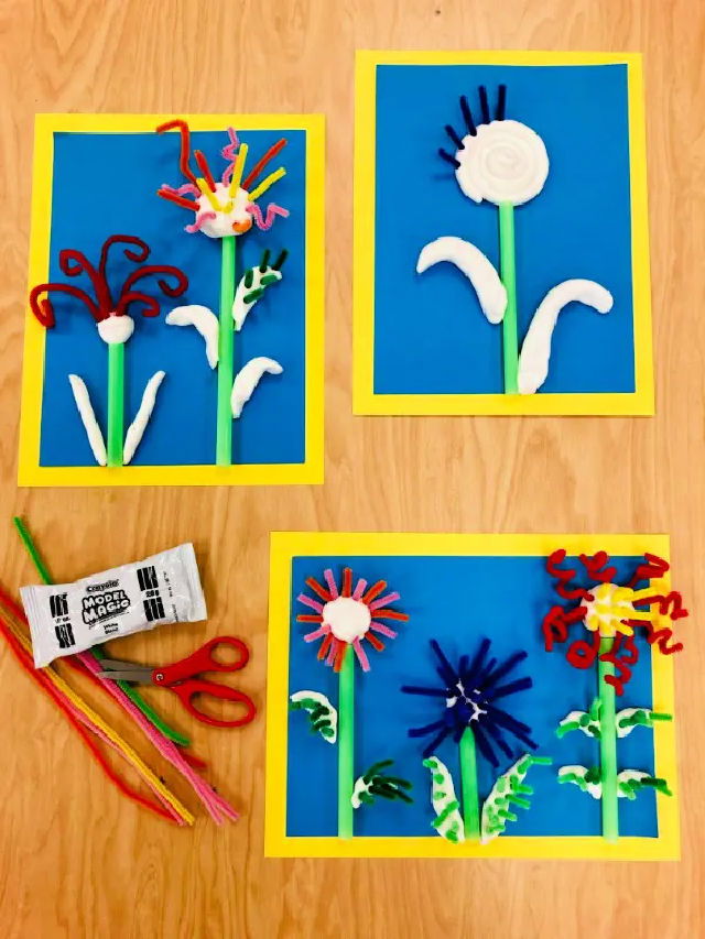 Making a Air Dry Clay Flower