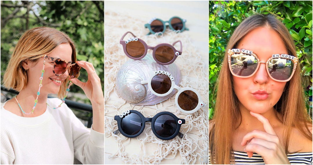 beaded sunglasses to make