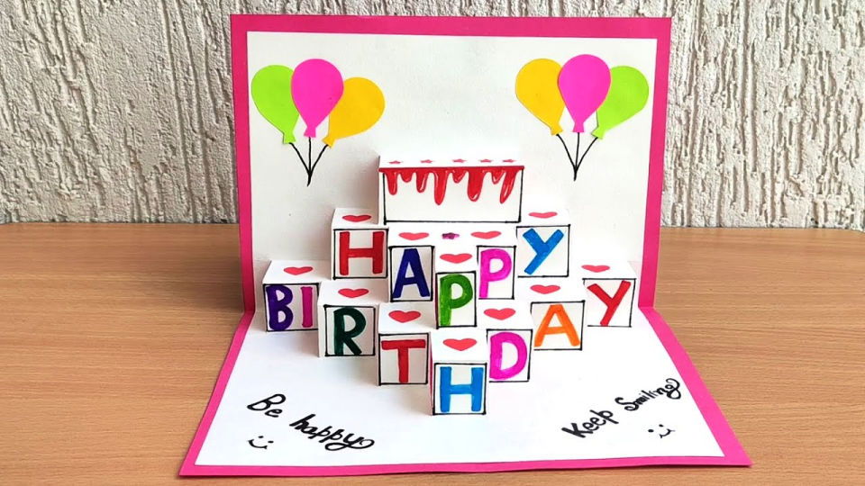 Beautiful Birthday Greeting Card