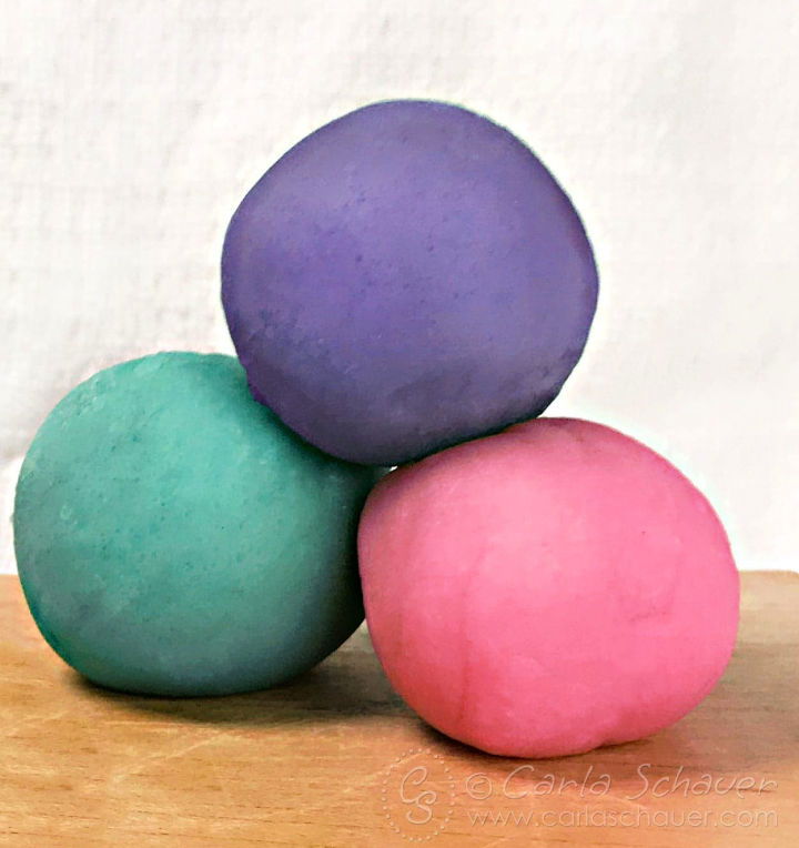 Classic Homemade Cooked Playdough