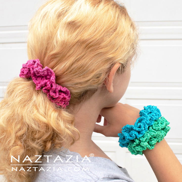 Crocheting a Scrunchies Free Pattern