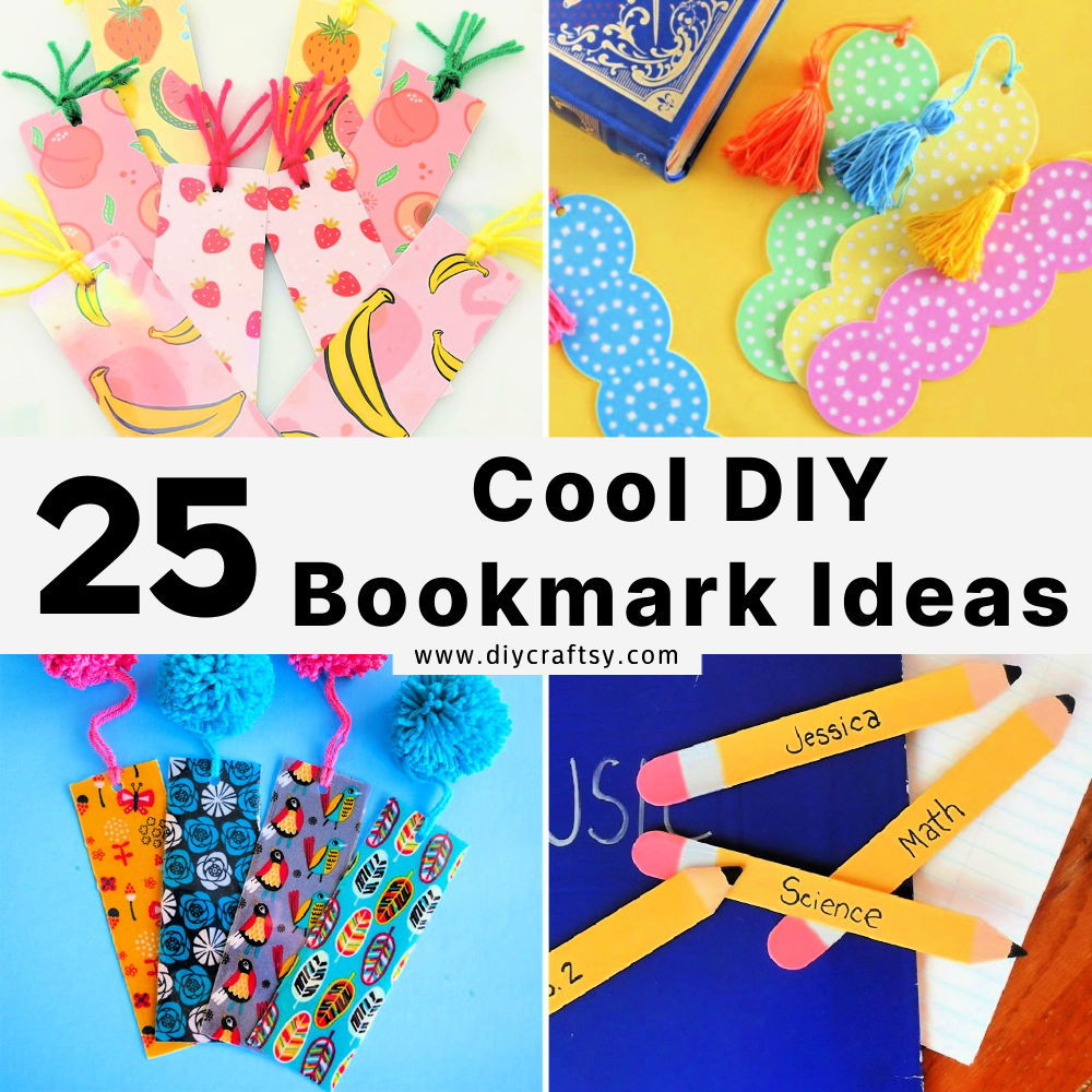 DIY bookmarks