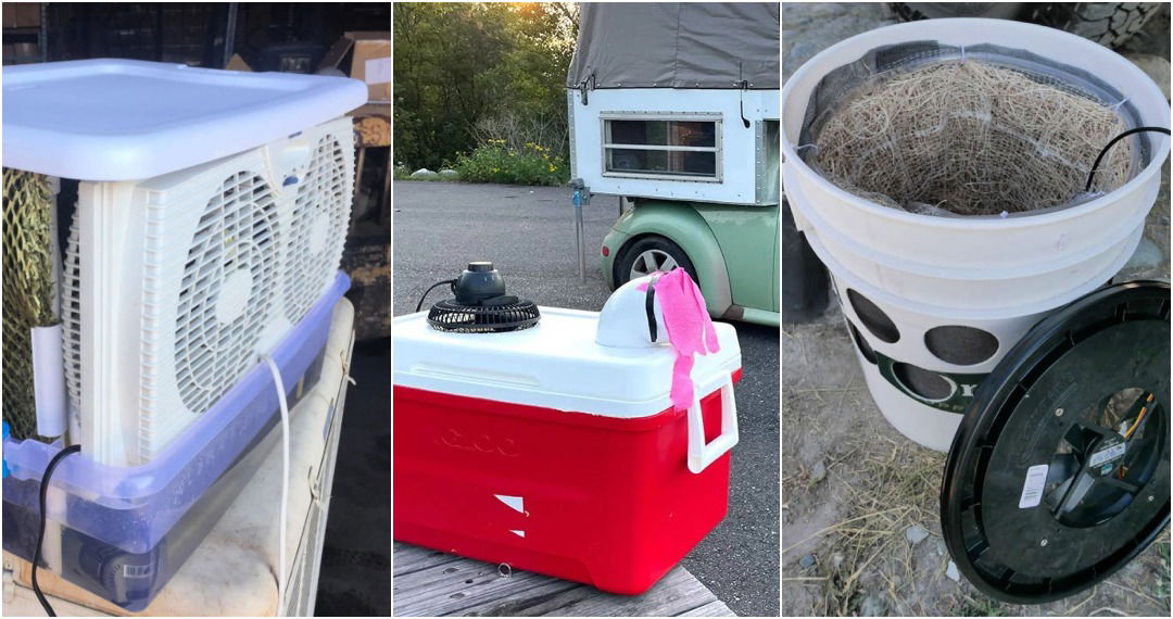 diy swamp coolers