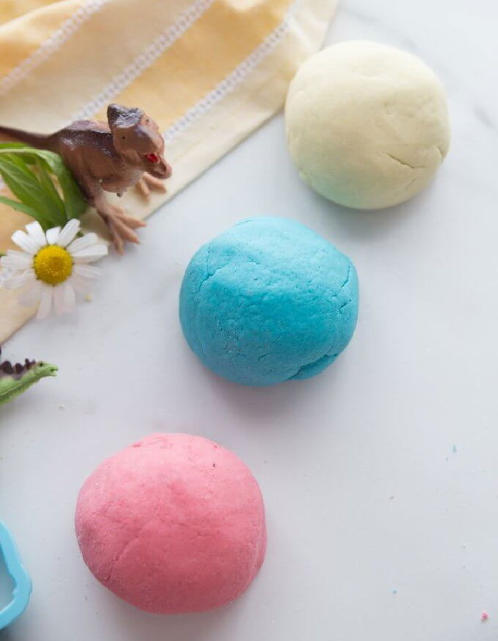 Easiest No Cook Playdough Recipe