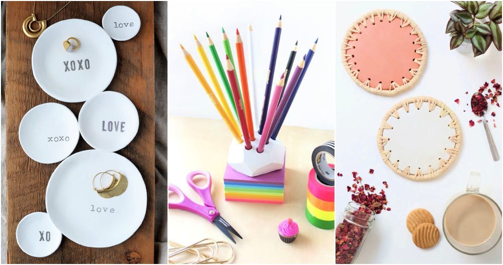 easy air dry clay ideas for kids and adults