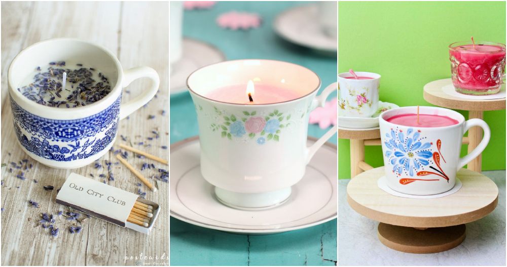 25 diy teacup candles you can make at home