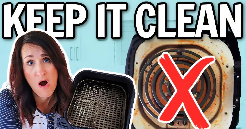 how do you clean an air fryer