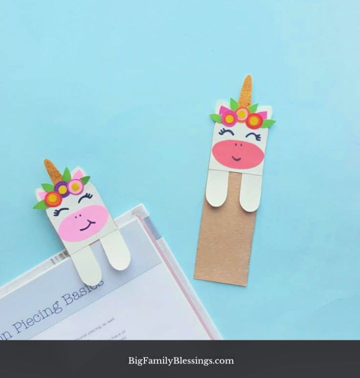 How to Make Unicorn Bookmark