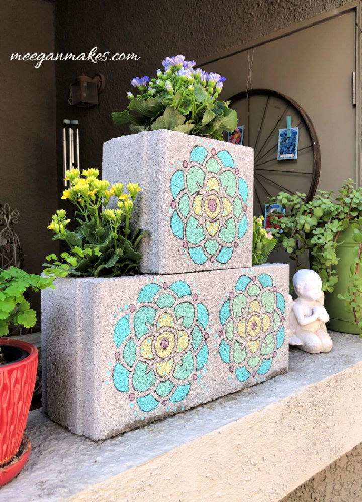 Make a Cement Block Garden Planter