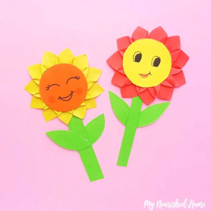 How to Make Paper Sunflowers