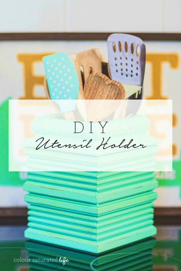 How to Make Upcycled Utensil Holders