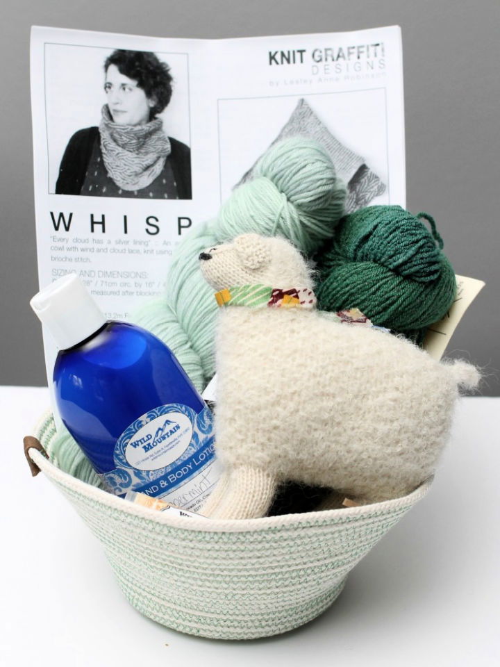 Knitting Lover’s Gift Basket