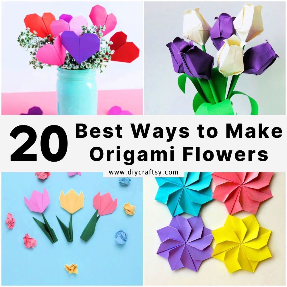 make origami flowers