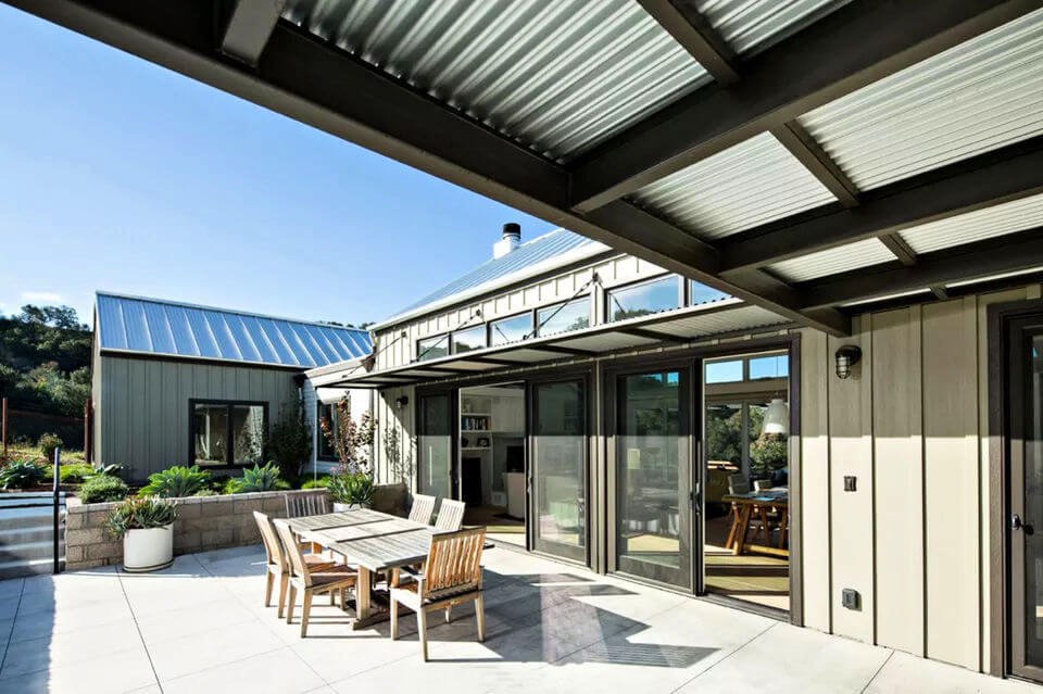 Modern Farmhouse Covered Patio
