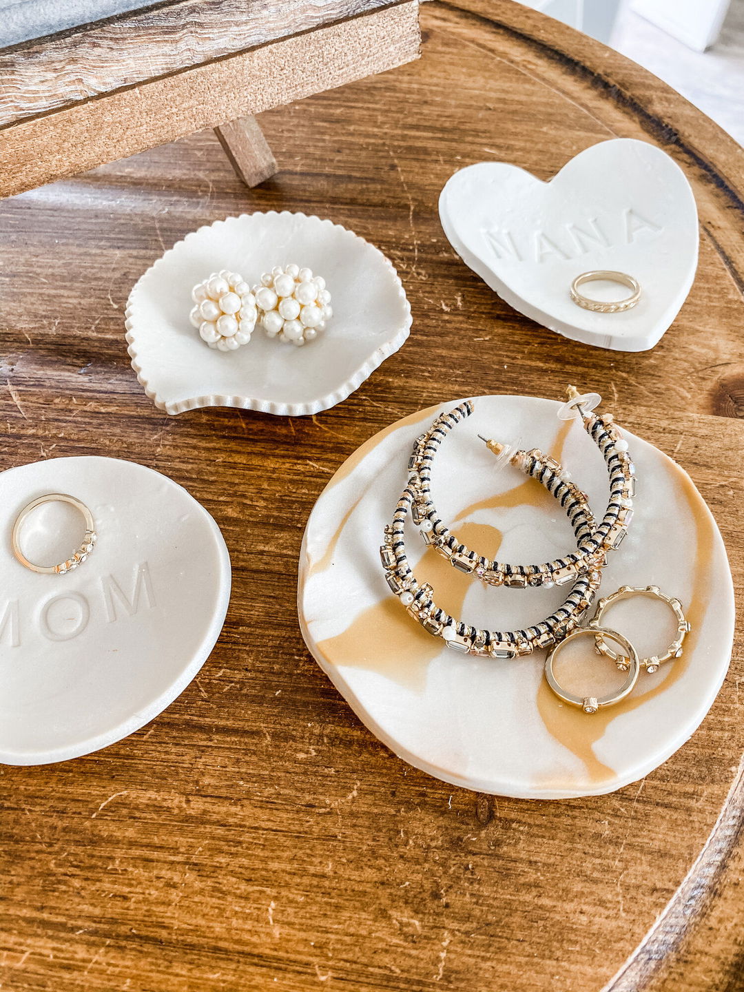 Mother's Day Clay Jewelry Dish