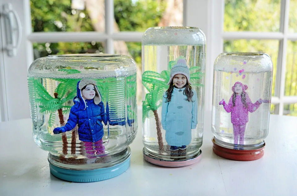 Best DIY Photo Snow Globe