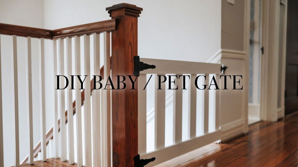 Simple DIY Baby Gate
