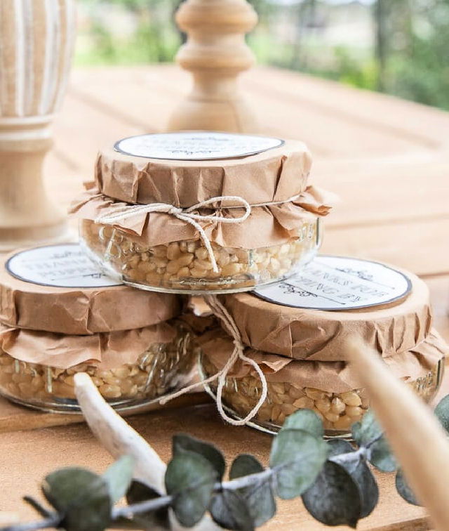 Wedding Favor With Printable Tags